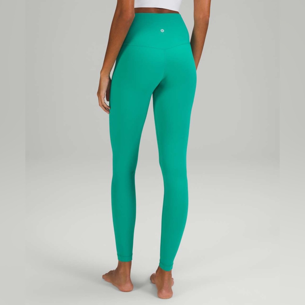 lululemon align leggings 28” - size 4 maldives green